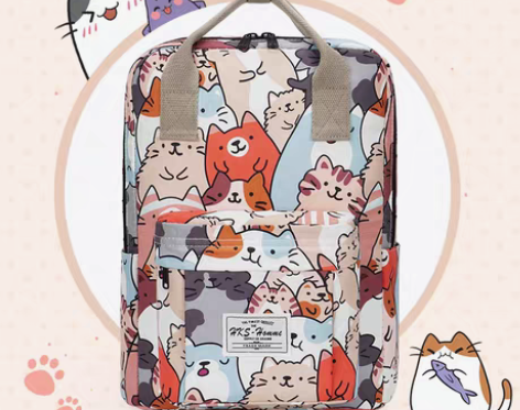 转卖HKS-HOMME日系书包女高中大学生...