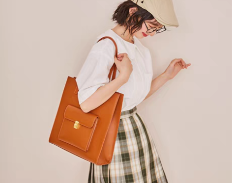 转卖不莱玫八号公路托特包女单肩包手提大容量...