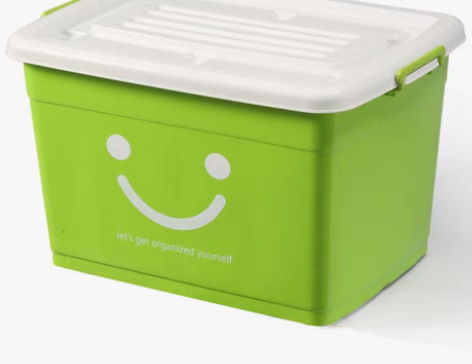 转卖特大号加厚塑料收纳箱整理箱有盖收纳盒衣...