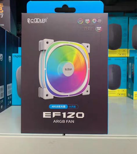 包邮超频三EF120机箱风扇ARGB12c...