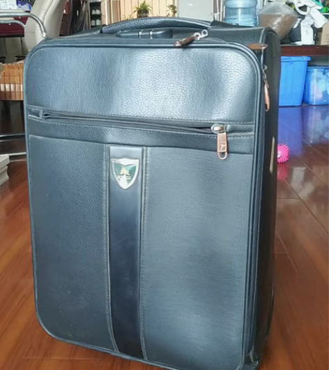 登机行旅箱，皮质，长34cm宽20cm高5...