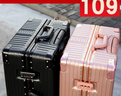 转卖【年货价】拉杆箱万向轮旅行箱网红ins...