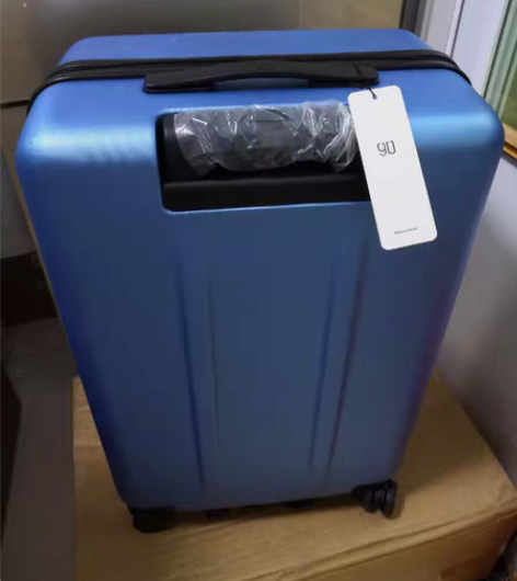 包邮全新小米90分拉杆箱24英寸极光蓝实物...