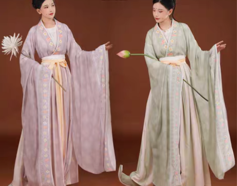 转卖慕晴瑶原创汉服女【碧荷】魏晋制南北朝中...