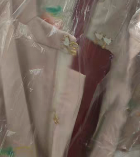 包邮M码玉术汉服女花开兔原创汉元素加厚方领...