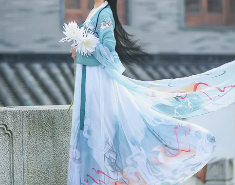 包邮原创正版汉服女 鹿鸣 齐胸襦裙高腰古风...