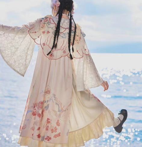 包邮长期接七月夕代拍 七月夕国风汉服 空谷...