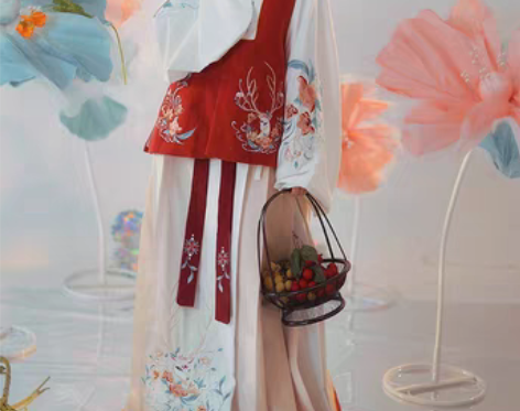 转卖【年终盛典】耀春林间鹿原创明制汉服女刺...