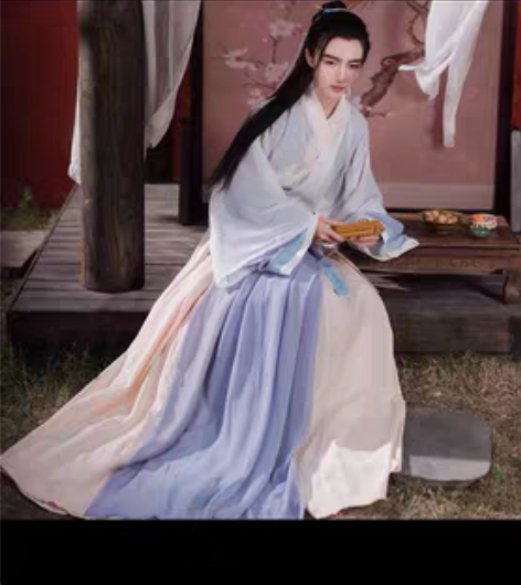 六米摆晋制,买回来就穿过一次,全套出 M码...