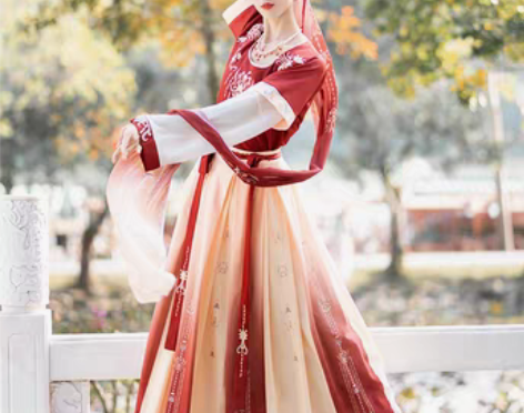 转卖珍缕汉服女正品原创千禧寻坦领三件套一片...