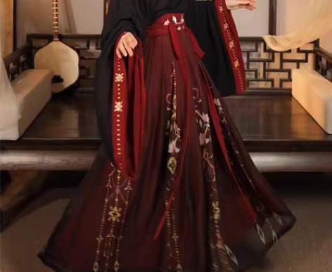 包邮夜玄歌女款汉服!孩子就穿过一次!新鲜劲...