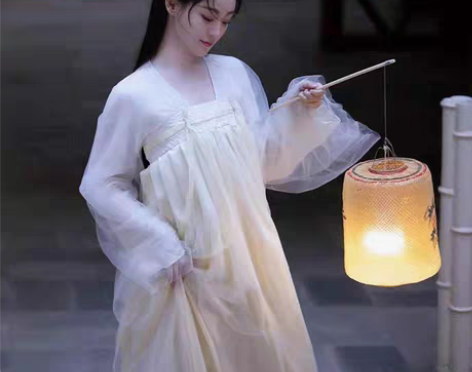 转卖【狂欢价】【流萤】正品原创汉服女仙女古...