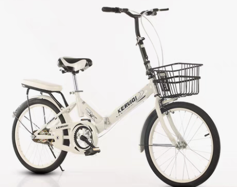 转卖折叠自行车女式超轻便携可放车后备箱成人...