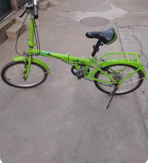 品牌折叠自行车7速24寸，功能正常，实图拍...