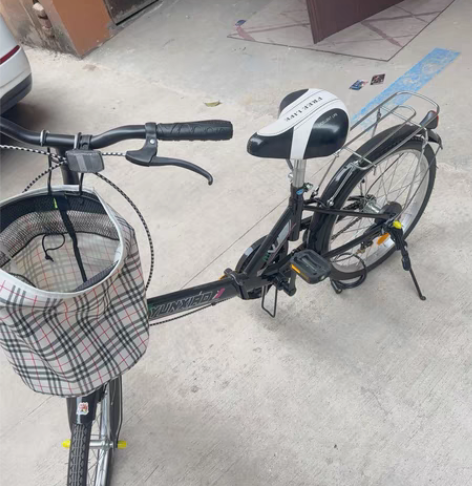 云霄折叠自行车才买一个多星期,因为计划改变...