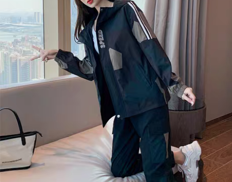 转卖春秋季运动服套装女2022年新款迷彩服宽松卫衣时尚休闲两... 转卖春秋季运动服套装女2022年新款迷彩服宽松卫衣时尚休闲两...