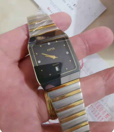 全新库存飞亚达拱形系列男表，功能正常走时正...