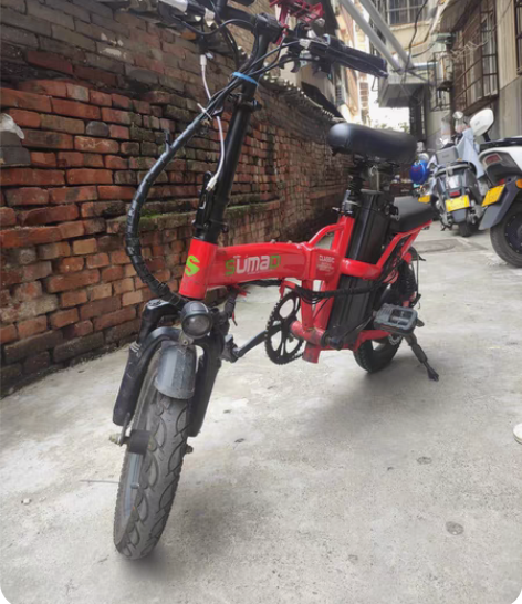 代驾车电动车折叠车折叠电动车电动自行车 送...