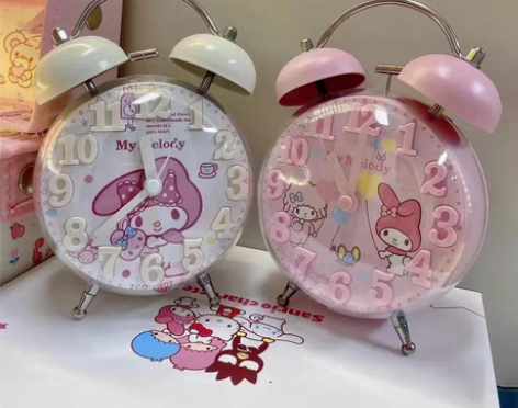 转卖网红三丽鸥美乐蒂闹钟女学生专用起床神器...