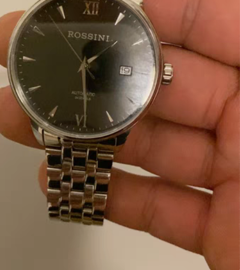 包邮罗西尼自动机械腕表，个人闲置，几乎全新...