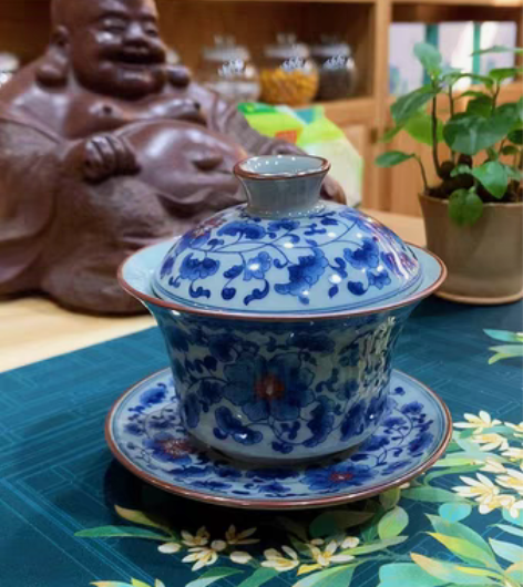 包邮库房拆迁～景德镇老陶泥柴烧盖碗～特价1...