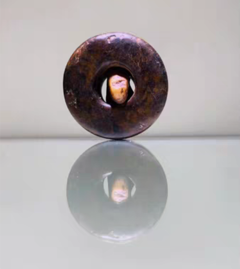 包邮骆越遗文化?玉环 江河水坑，局部钙化，...