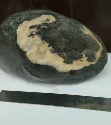 包邮嘉陵江奇石画面石： 白娘子醉酒（十二相...