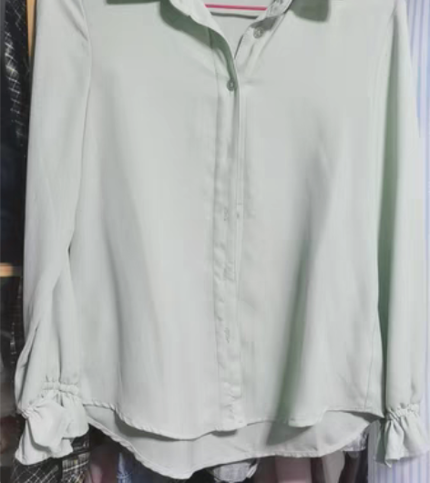 包邮雪纺衫衫，颜色显白衬皮肤，尺码s 感兴...