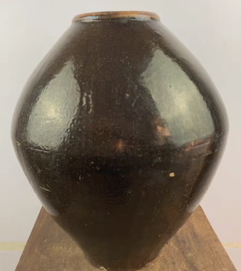 包邮高古月亮罐，有窑疤，适宜插画，侘寂美物...