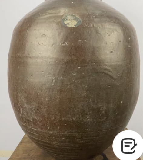 包邮高古老陶罐，民俗粗陶，梅瓶高身罐四系完...