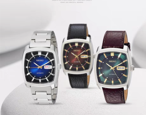 转卖Seiko 精工 方形自动机械男手表 ...