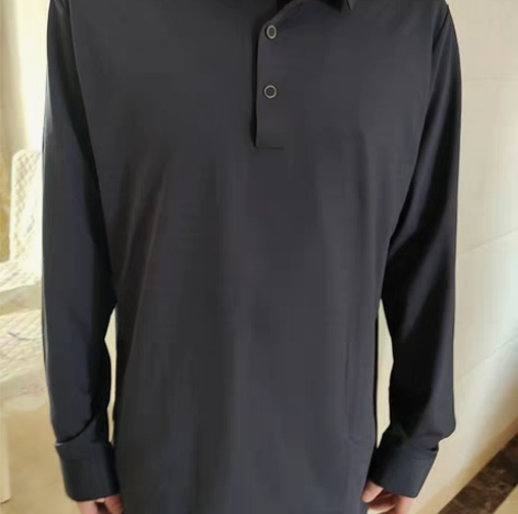 翡翠100%纯棉牛津纺长袖衬衫男春秋季中青...