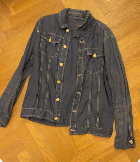 专柜正品Zara男士牛仔衬衫 尺码L  很...