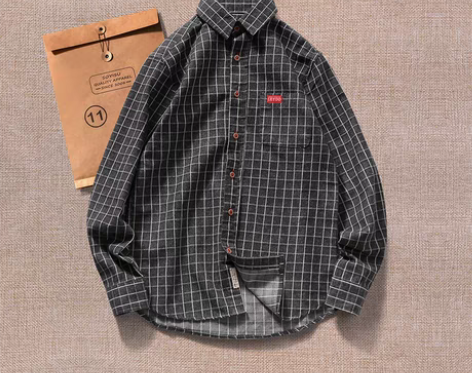 转卖sys02春季原创复古韩版修身格子磨毛...