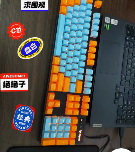 包邮全键无冲!二手机械键盘青轴茶轴红轴黑轴...