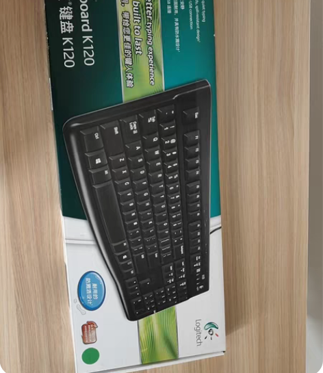 包邮罗技键盘K120，全新 感兴趣的话点“...