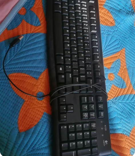 罗技k120,UsB,8成新 感兴趣的话点...