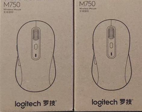 包邮罗技M750L大手型无线蓝牙双模鼠标黑...