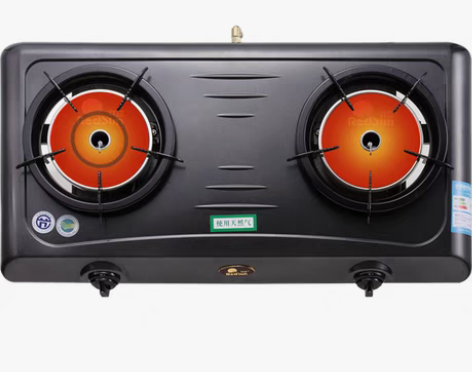 转卖红日908C 燃气灶台式煤气灶双灶天然...