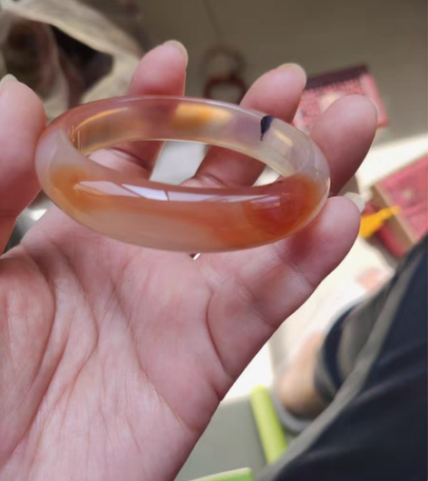 包邮超润超水超透玉髓手镯（倾城之恋） 感兴...