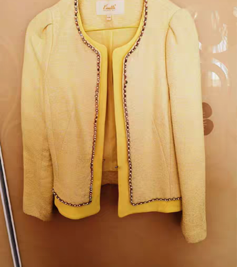 小香风春秋厚外套s码，芬丽 拉夏贝尔乐町艾...