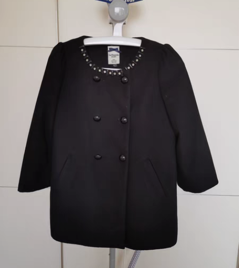 包邮拉夏贝尔la chapell羊毛大衣 ...