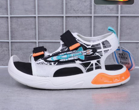 转卖商场同款361度男童凉鞋2022夏季儿...