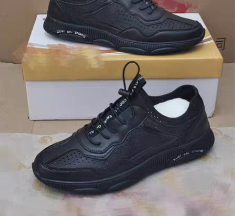 包邮休闲牛皮全新男款透气软底凉鞋 休闲款凉...