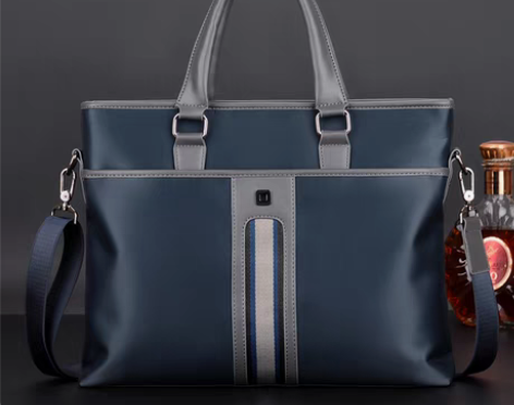 转卖精品男包牛津布男士手提包包商务休闲单肩...