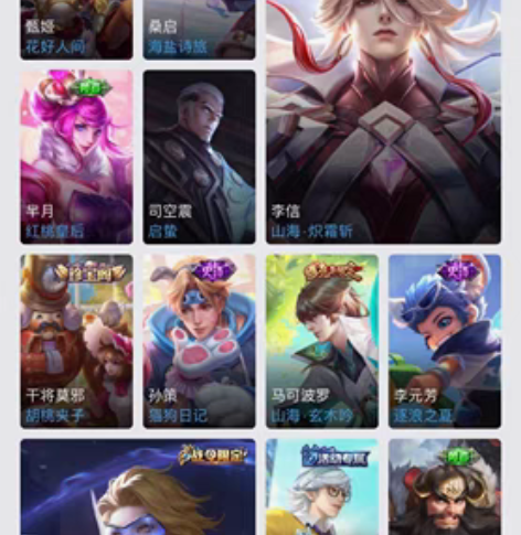 王者荣耀 武则天海洋之心 天魔 白虎 貂蝉...