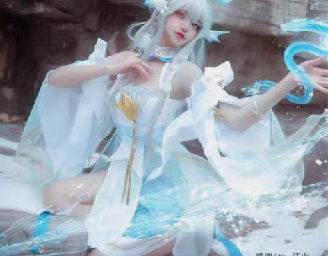 【全款】西施游龙清影有假发cos服199元...