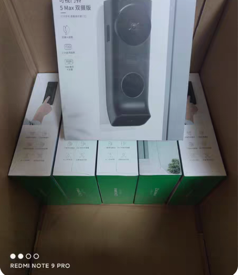 包邮360可视门铃5Max 全新未拆 真真...