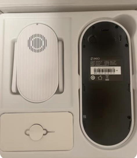 360 可视门铃5 Pro摄像头家用监控摄...