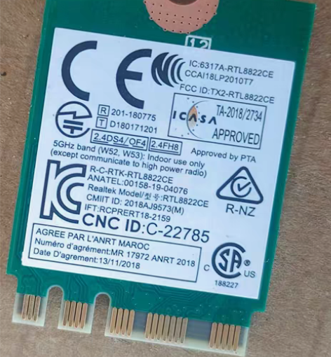 无线网卡RTL8822CE WIFI网卡 ...